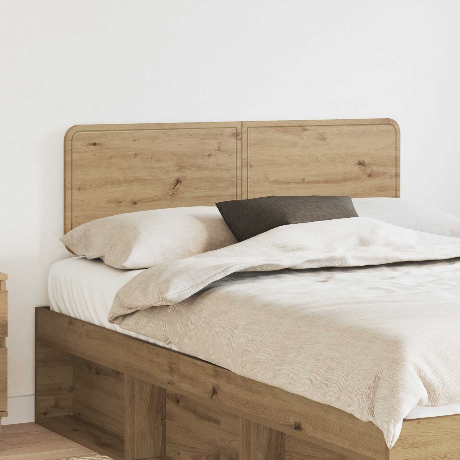 Hoofdbord Artisan Eiken Bewerkt hout – afbeelding 1