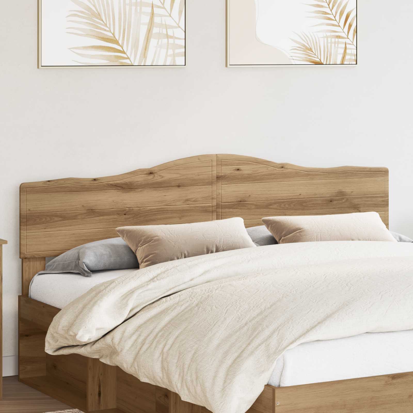Hoofdbord Artisan Eiken Bewerkt hout – afbeelding 1