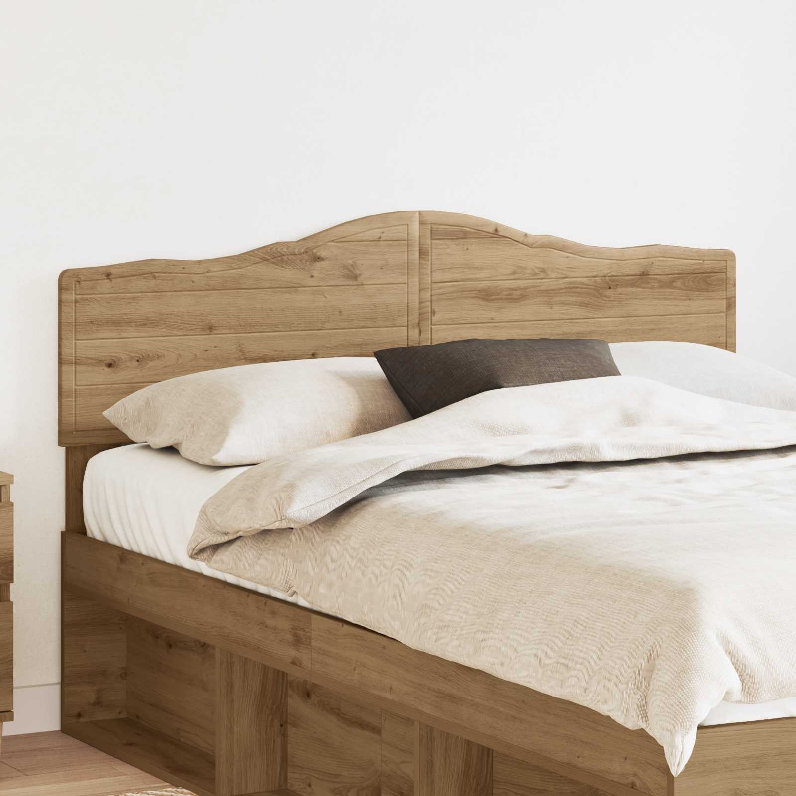 Hoofdbord Artisan Eiken Bewerkt hout – afbeelding 1
