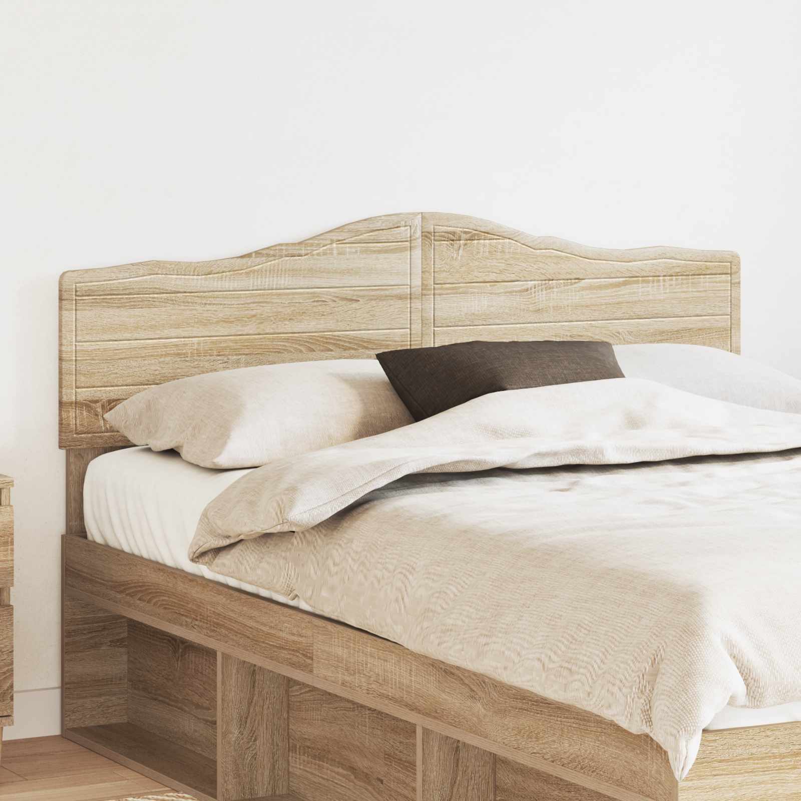 Hoofdbord Sonoma Eiken Bewerkt hout – afbeelding 1