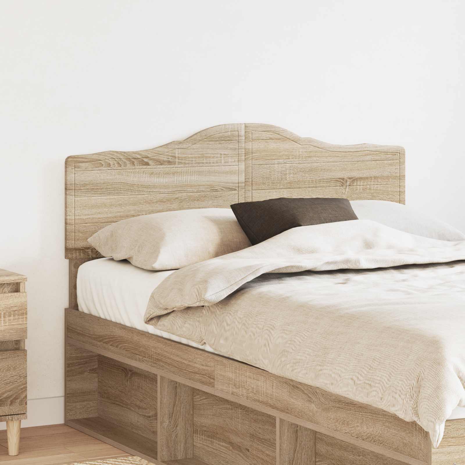 Hoofdbord Sonoma Eiken Bewerkt hout – afbeelding 1