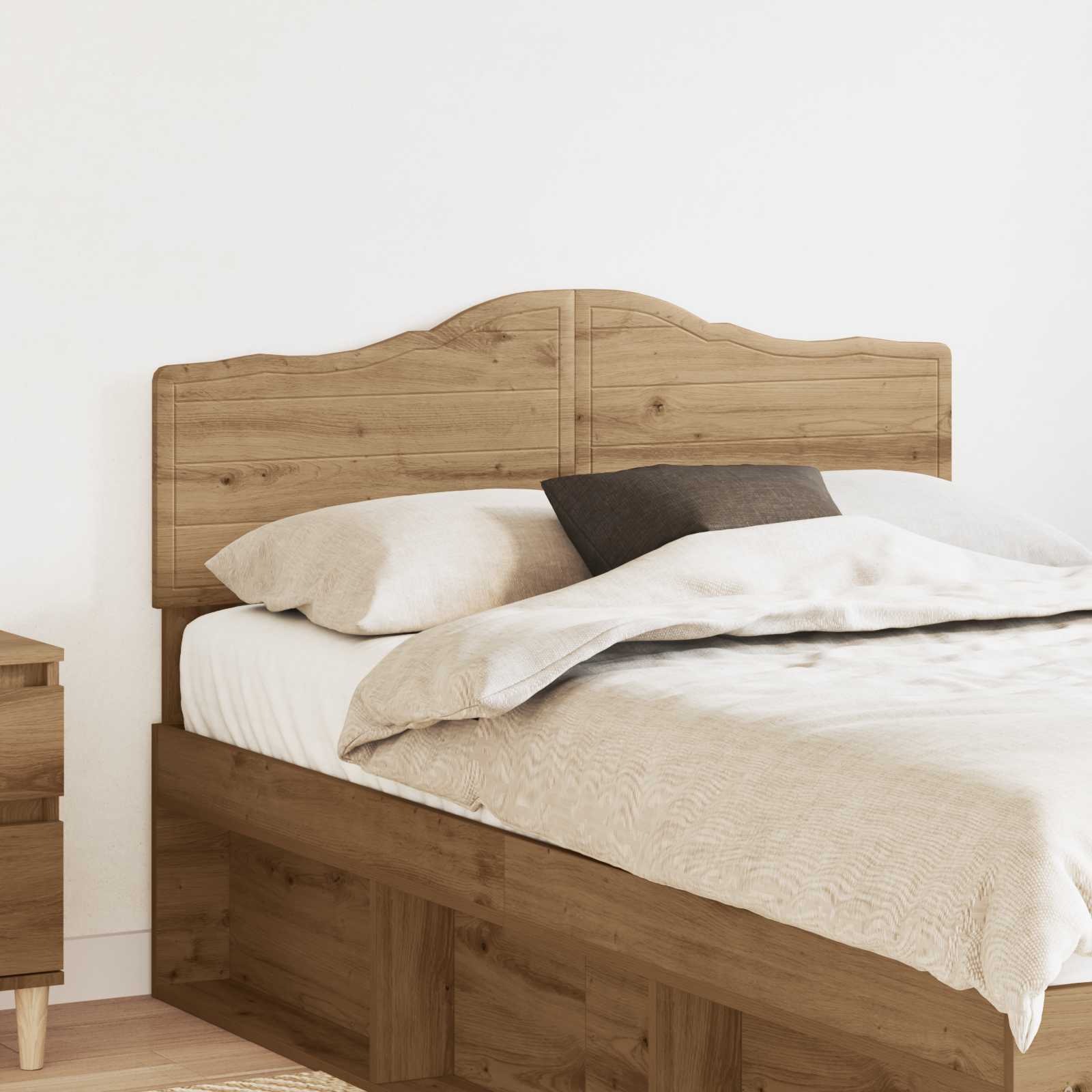 Hoofdbord Artisan Eiken Bewerkt hout