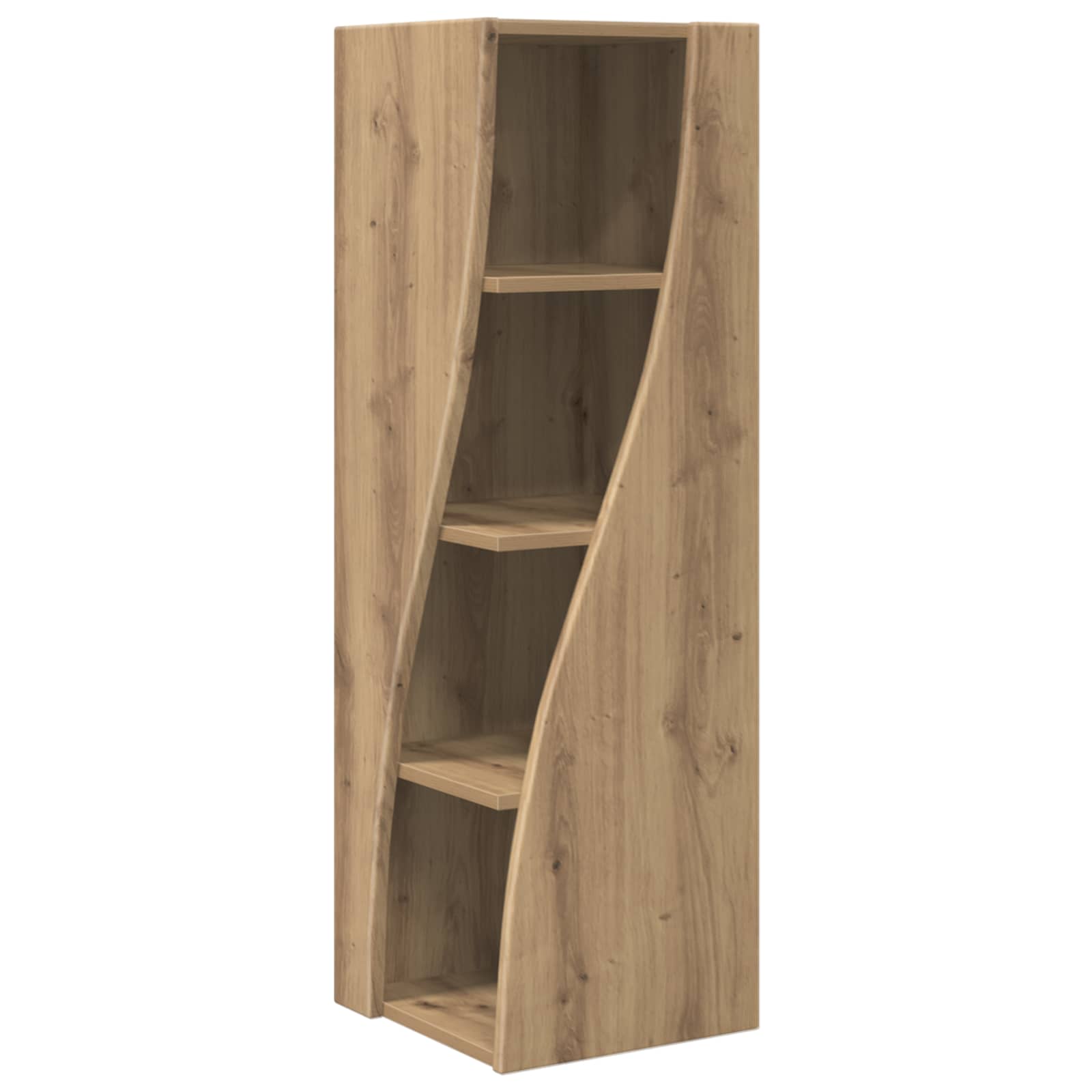 Hoekkast Artisan Eiken 32x32x102cm Bewerkt hout – afbeelding 2