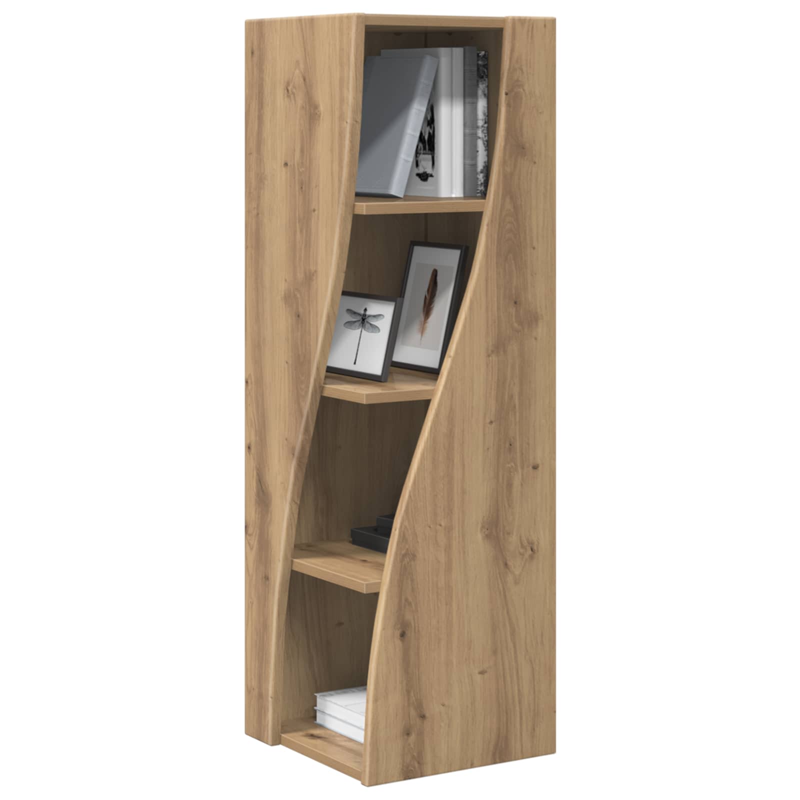Hoekkast Artisan Eiken 32x32x102cm Bewerkt hout – afbeelding 3