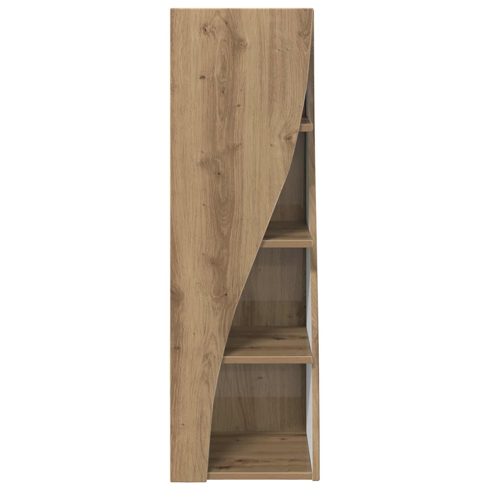 Hoekkast Artisan Eiken 32x32x102cm Bewerkt hout – afbeelding 5