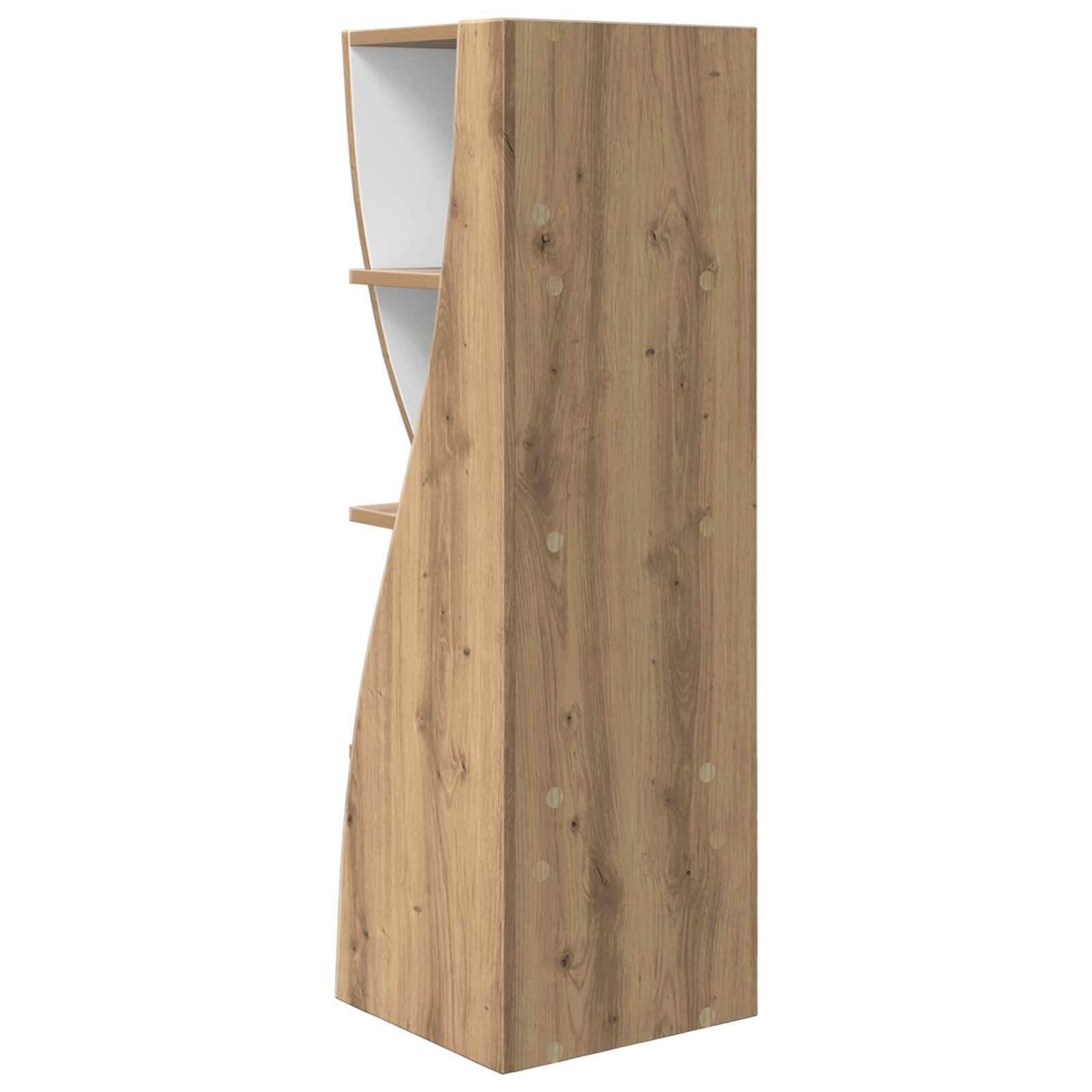 Hoekkast Artisan Eiken 32x32x102cm Bewerkt hout – afbeelding 7