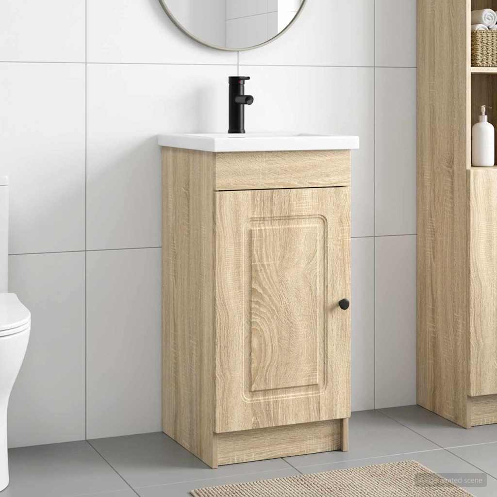 Badkamermeubel met Wasbak Sonoma Eiken 42 x 40 x 84,5 cm