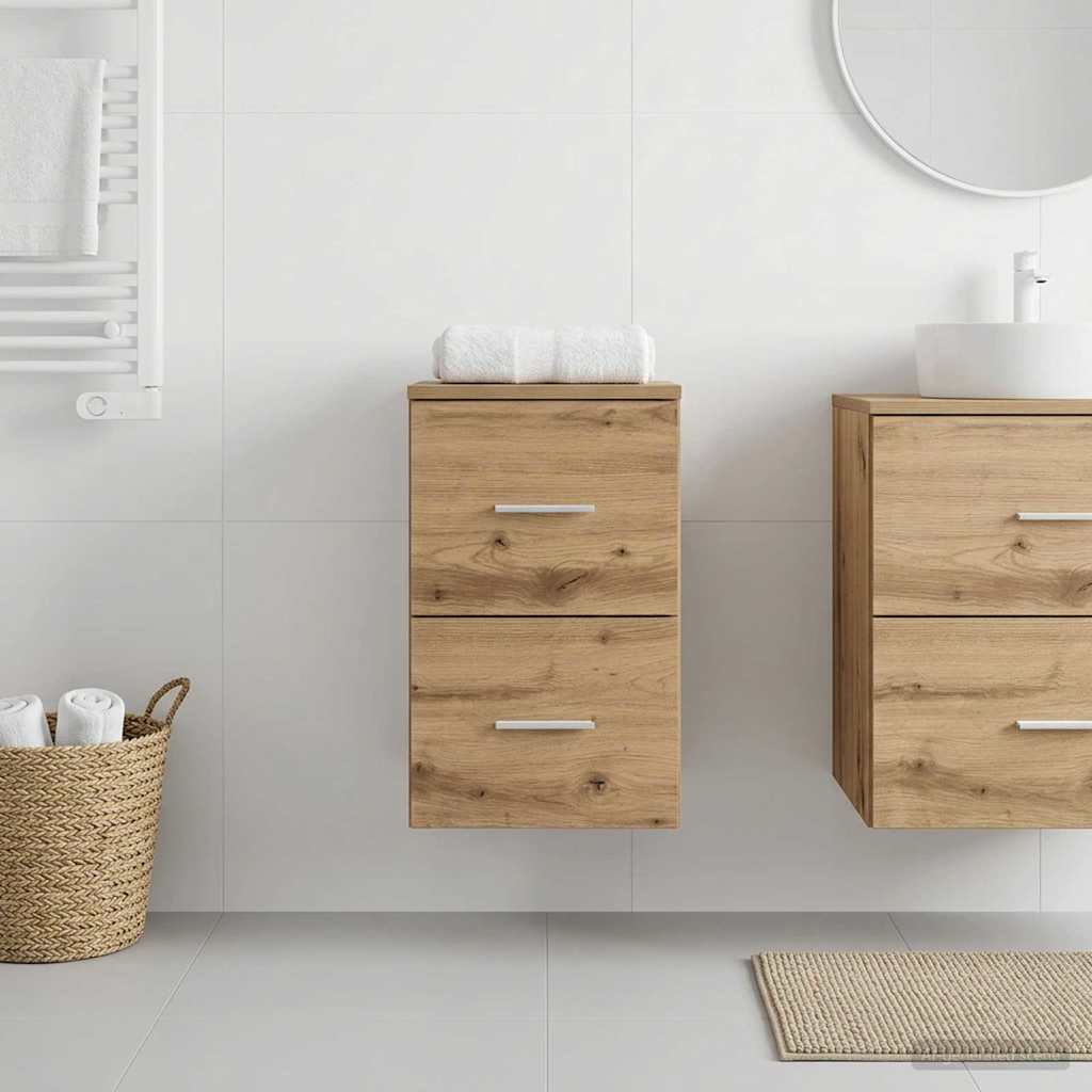 Badkamerkast Tussenin Oud hout 30 x 41 x 50 cm Bewerkt hout