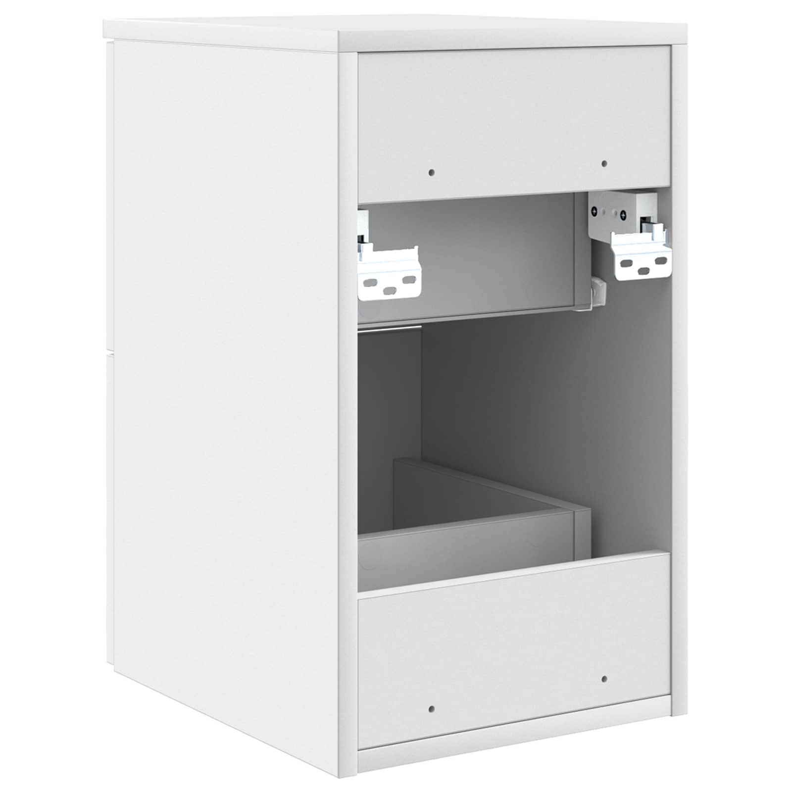 Badkamerkast Tussenin Wit 30 x 44,5 x 50 cm Bewerkt hout – afbeelding 5