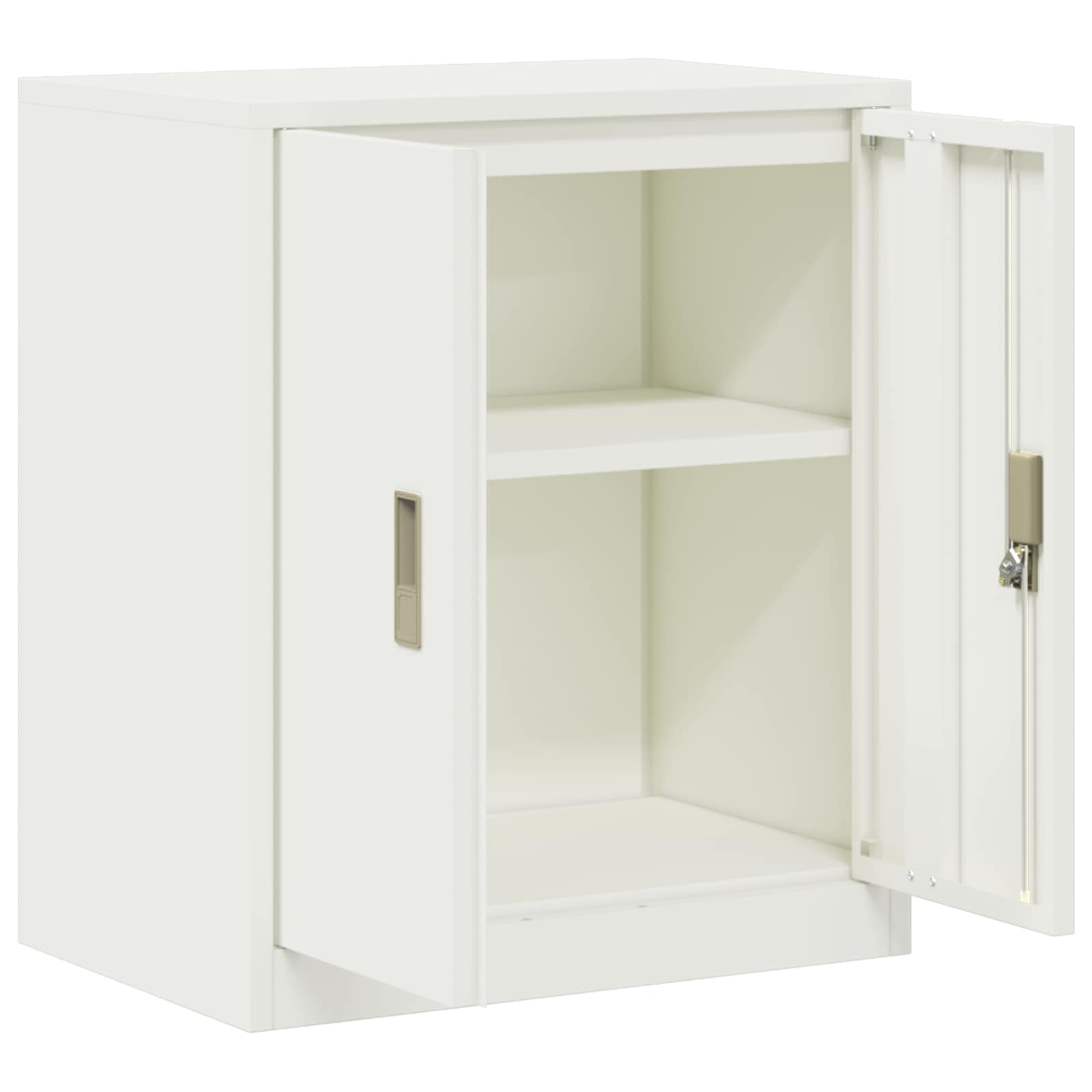 Opbergkast Wit 60 x 40 x 70 cm Staal – afbeelding 5