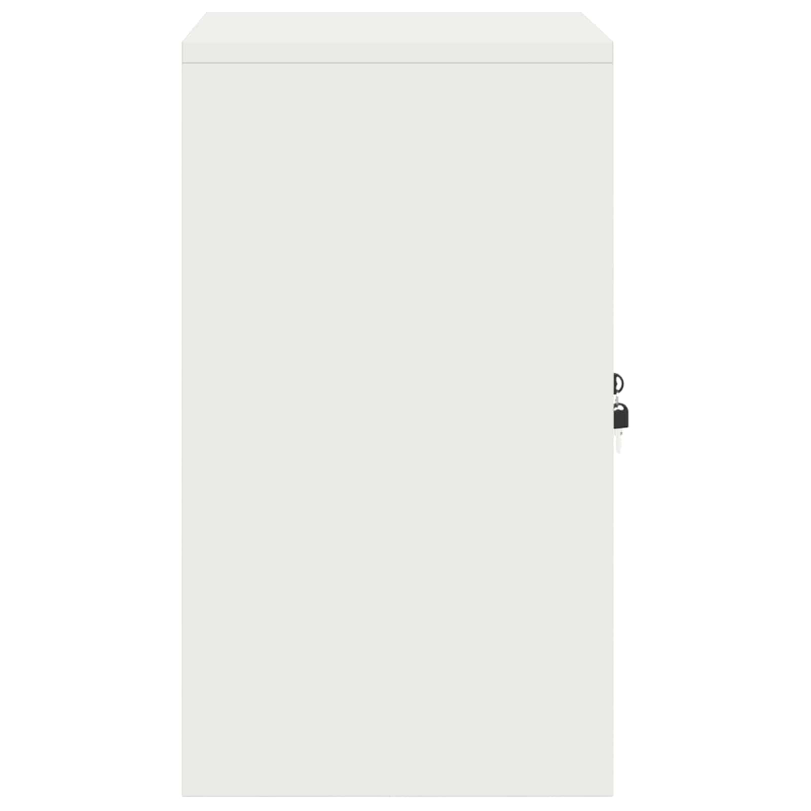 Opbergkast Wit 60 x 40 x 70 cm Staal – afbeelding 7