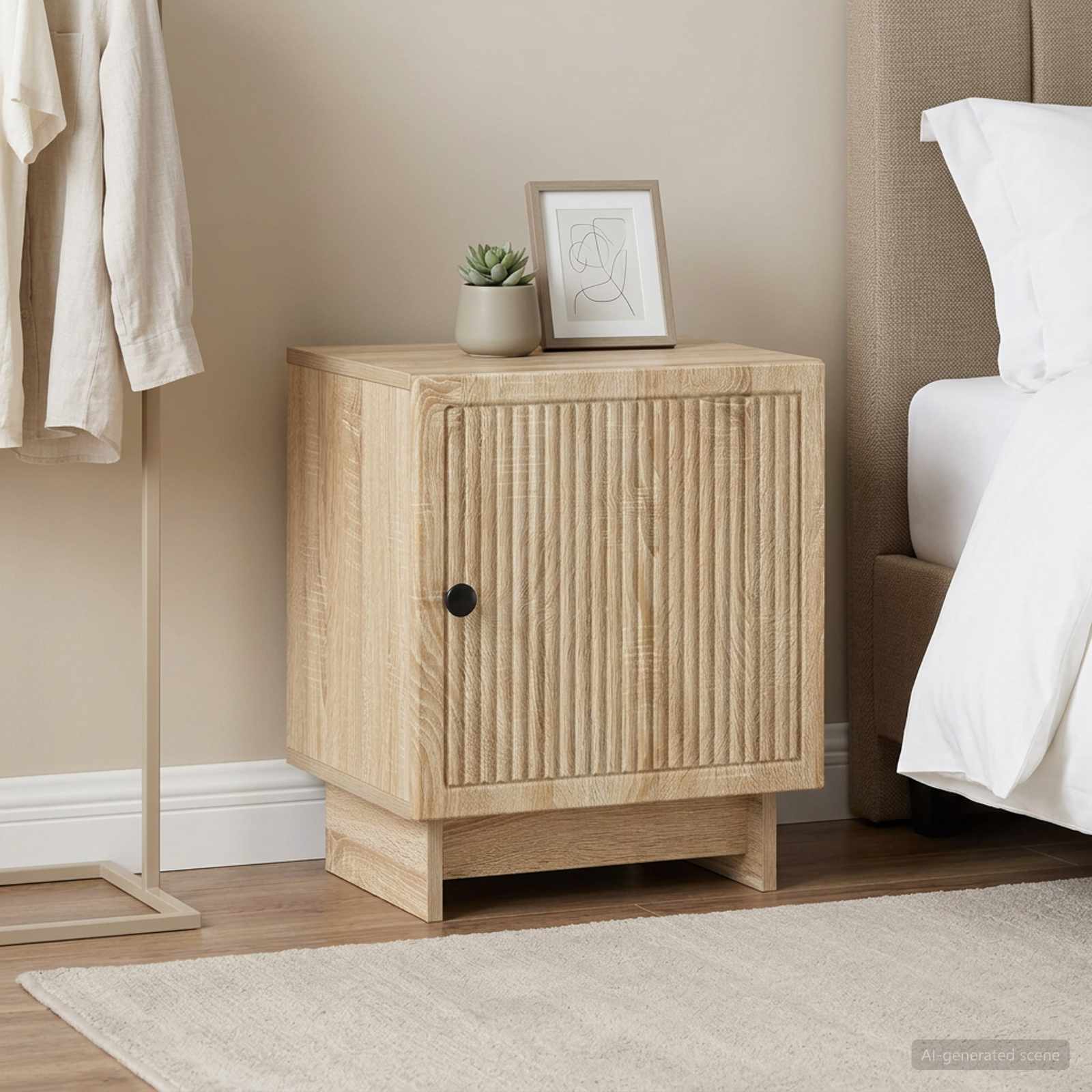Nachtkastje 2 pcs Sonoma Eiken 43 x 34,5 x 50 cm Bewerkt hout