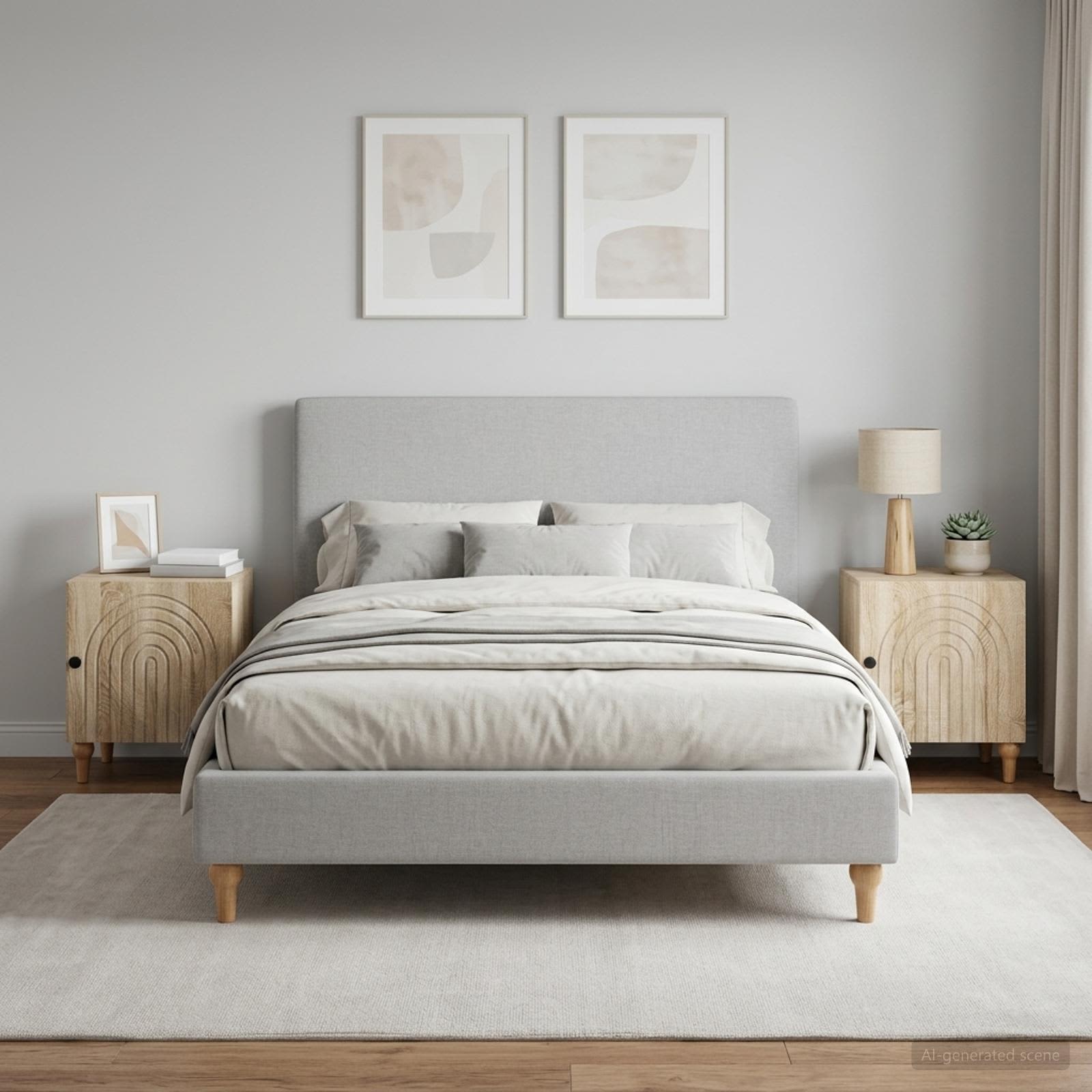 Nachtkastje 2 pcs Sonoma Eiken 43 x 34,5 x 50 cm Bewerkt hout