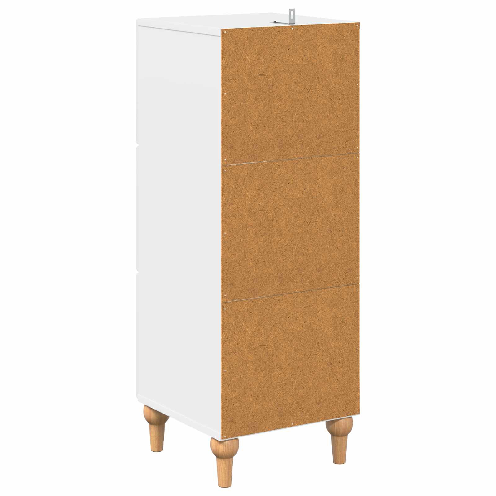 Ladenkast Wit 33 x 34,5 x 90 cm Bewerkt hout – afbeelding 8