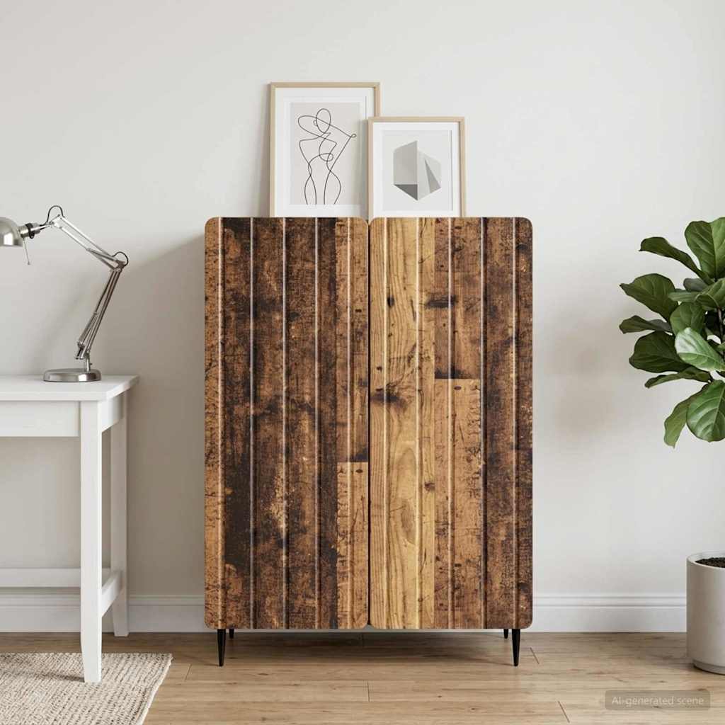 Dressoir Oud hout 66 x 34,5 x 92 cm Bewerkt hout