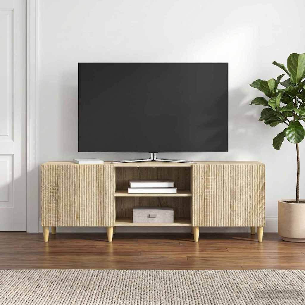 TV-kast Sonoma Eiken 150 x 31 x 50 cm Bewerkt hout – afbeelding 1