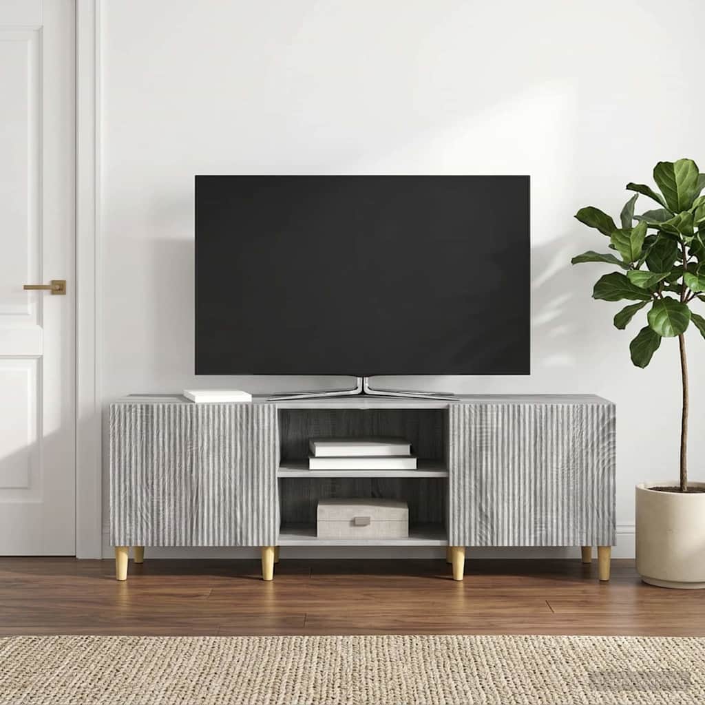 TV-kast Grijs sonoma 150 x 31 x 50 cm Bewerkt hout – afbeelding 1