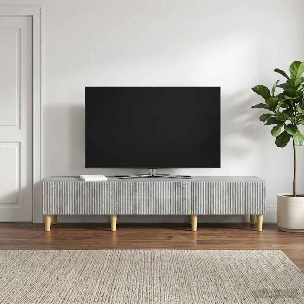 TV-kast met lade Grijs sonoma 147 x 34,5 x 30 cm Bewerkt hout