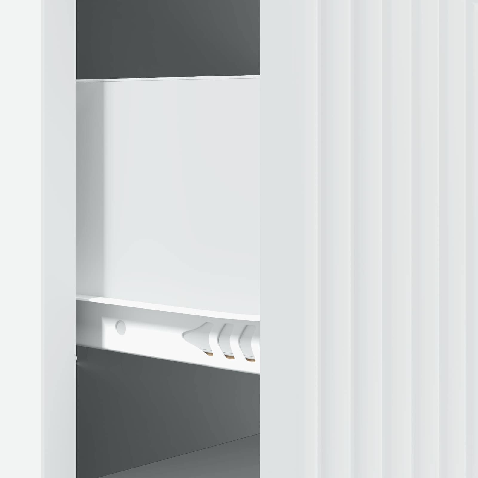 Ladenkast Wit 33 x 34,5 x 89,5 cm Bewerkt hout – afbeelding 10