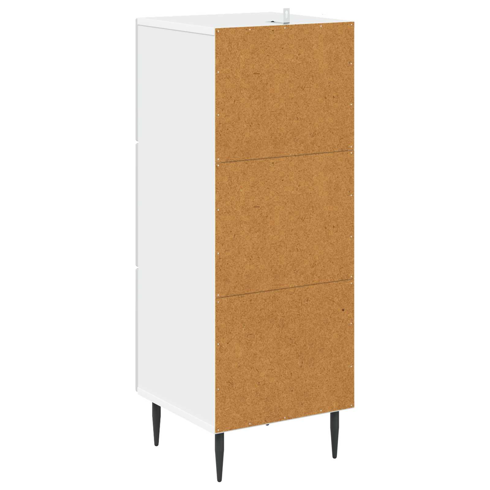 Ladenkast Wit 33 x 34,5 x 89,5 cm Bewerkt hout – afbeelding 8