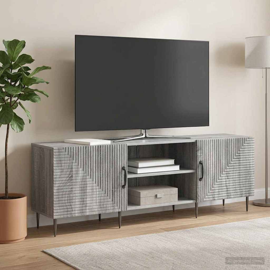 TV-kast Grijs sonoma 150 x 31 x 50 cm Bewerkt hout – afbeelding 1