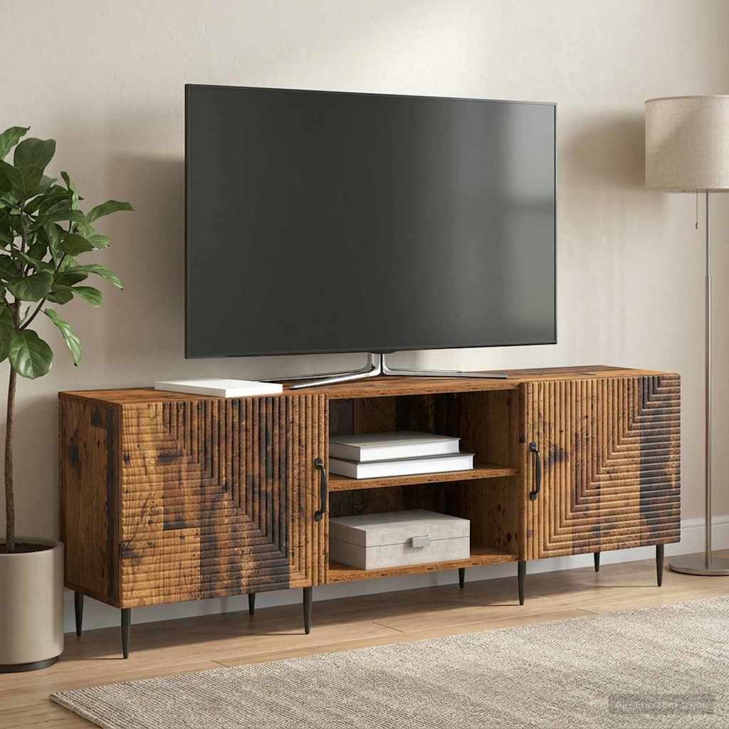 TV-kast Oud hout 150 x 31 x 50 cm Bewerkt hout