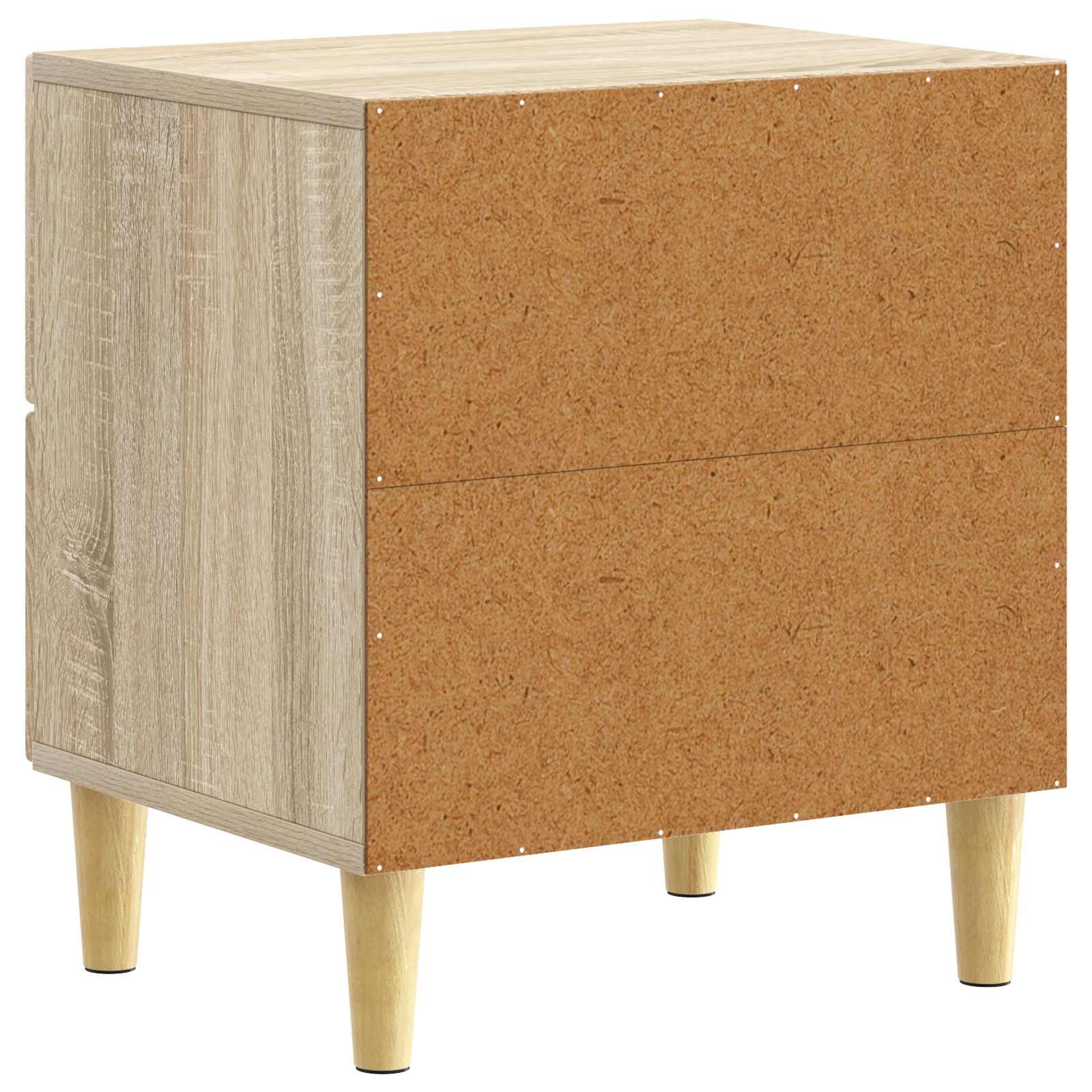 Nachtkastje 2 pcs Sonoma Eiken 43 x 34,5 x 48 cm Bewerkt hout – afbeelding 8