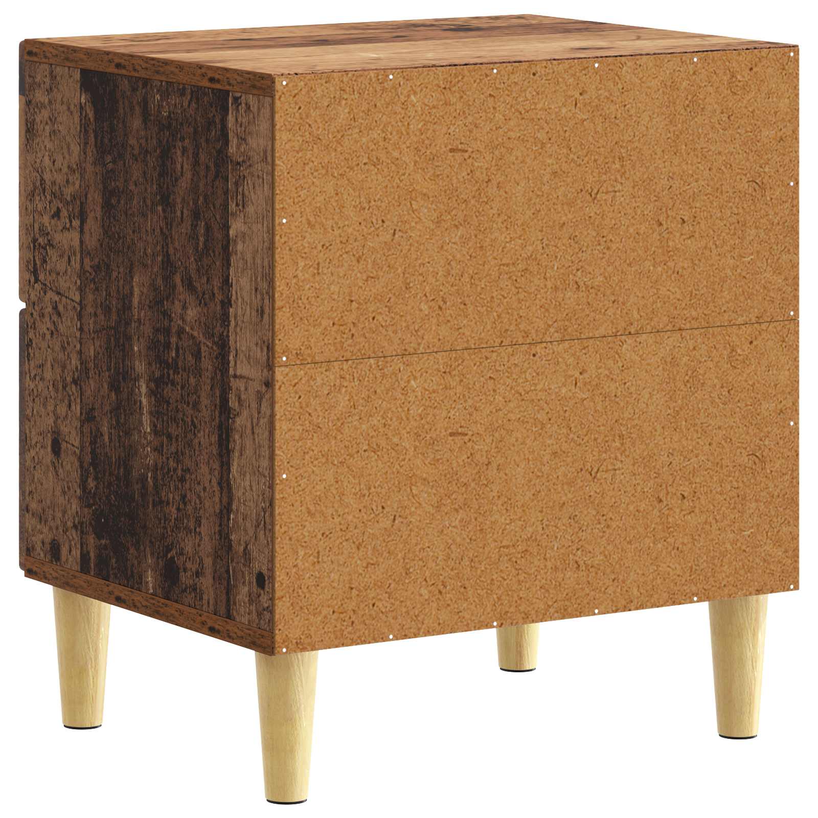 Nachtkastje 2 pcs Oud hout 43 x 34,5 x 48 cm Bewerkt hout – afbeelding 8