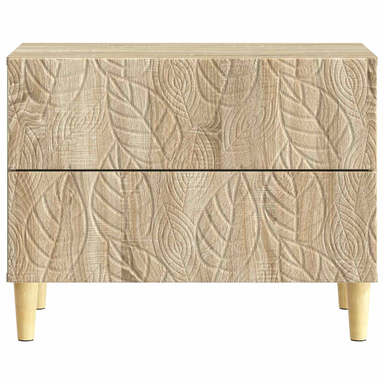 Nachtkastje Sonoma Eiken 62 x 34,5 x 48 cm Bewerkt hout – afbeelding 4