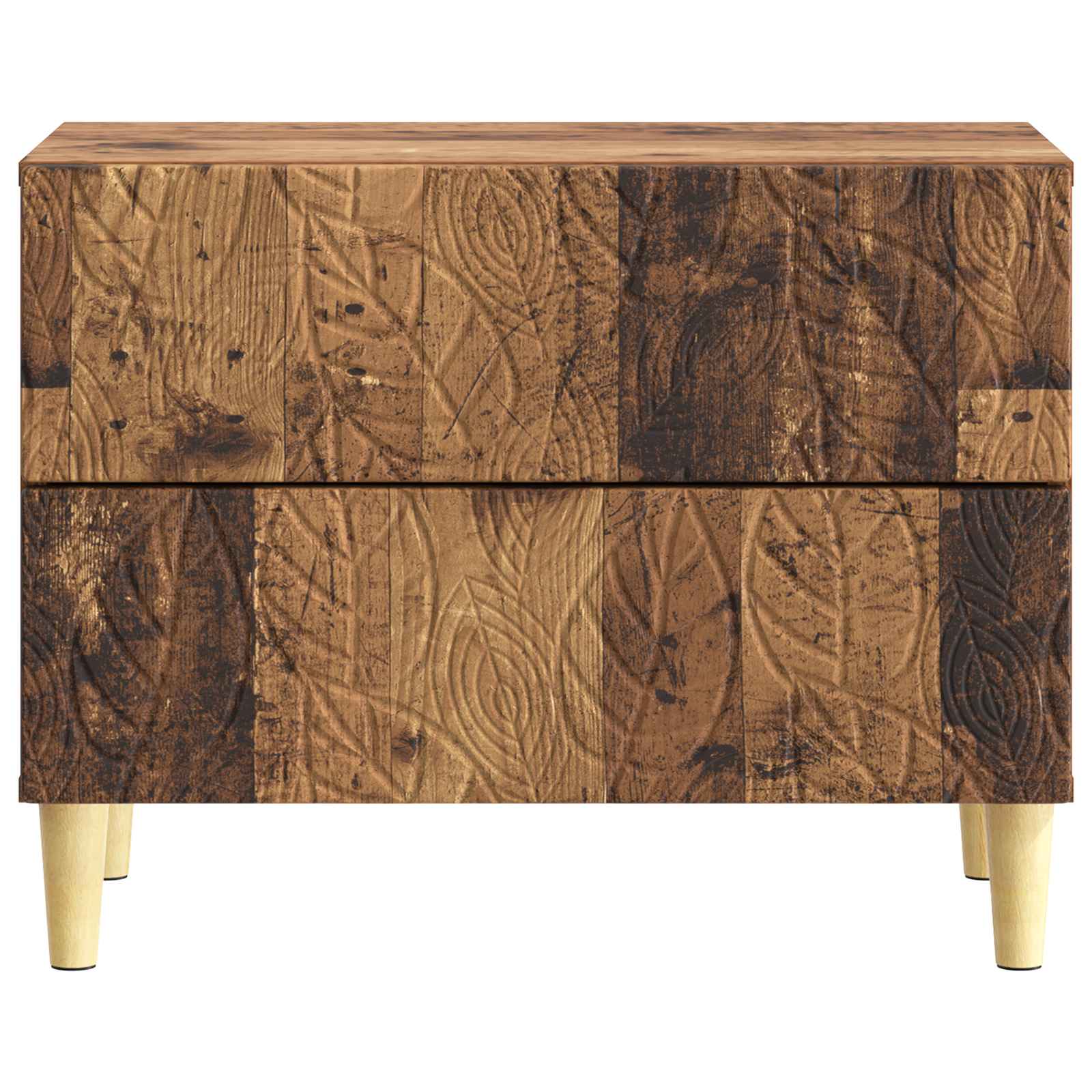 Nachtkastje Oud hout 62 x 34,5 x 48 cm Bewerkt hout – afbeelding 4