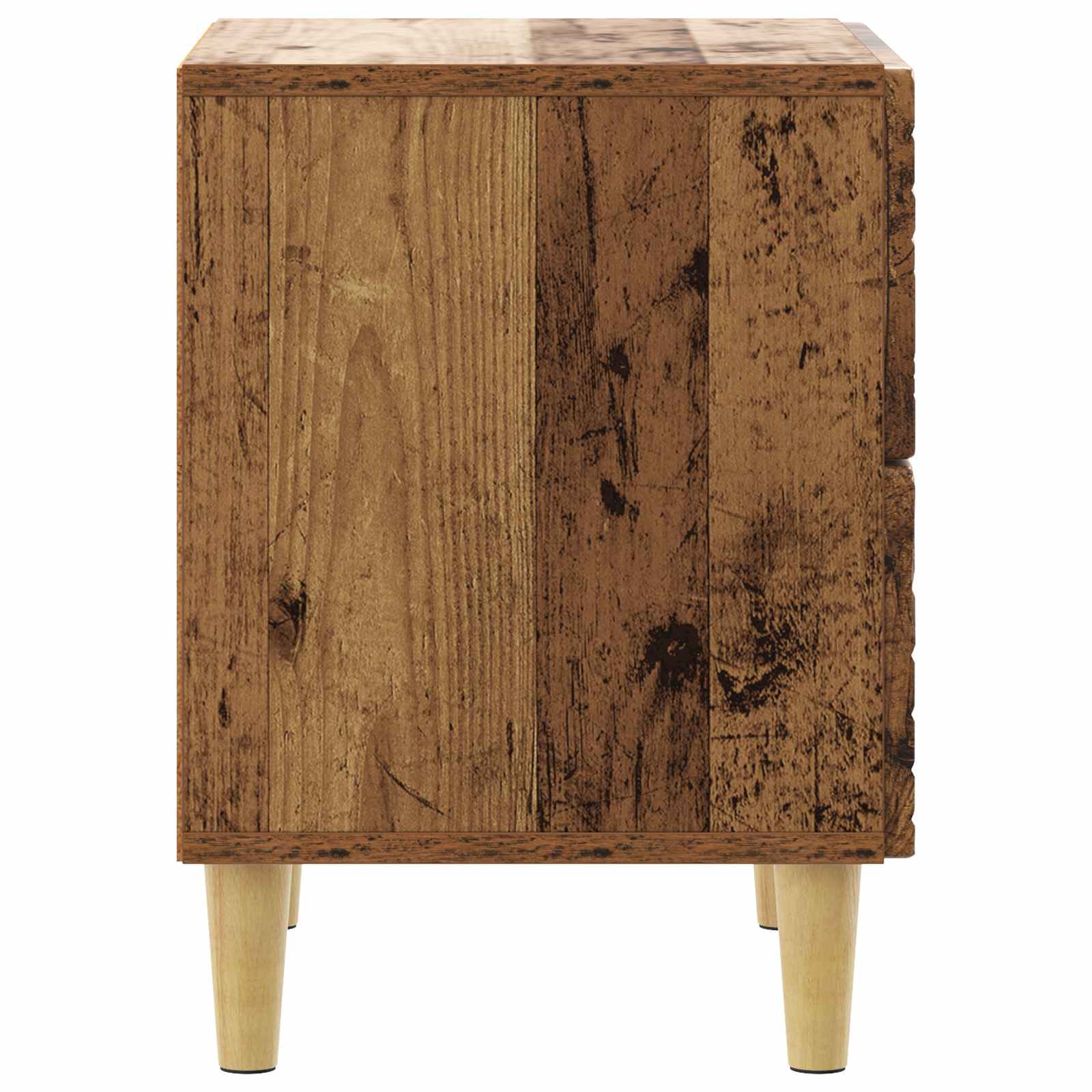 Nachtkastje Oud hout 62 x 34,5 x 48 cm Bewerkt hout – afbeelding 5