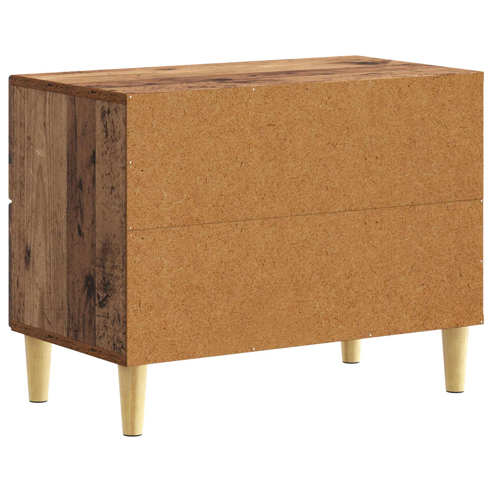 Nachtkastje Oud hout 62 x 34,5 x 48 cm Bewerkt hout – afbeelding 6
