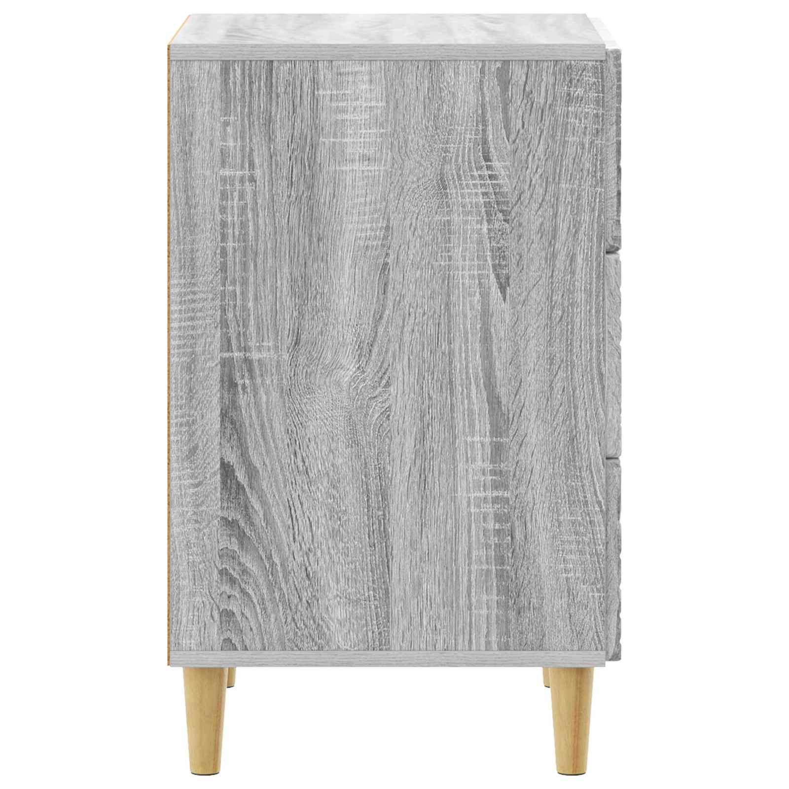 Nachtkastje Grijs Sonoma 43 x 39,5 x 66,5 cm Bewerkt hout – afbeelding 5