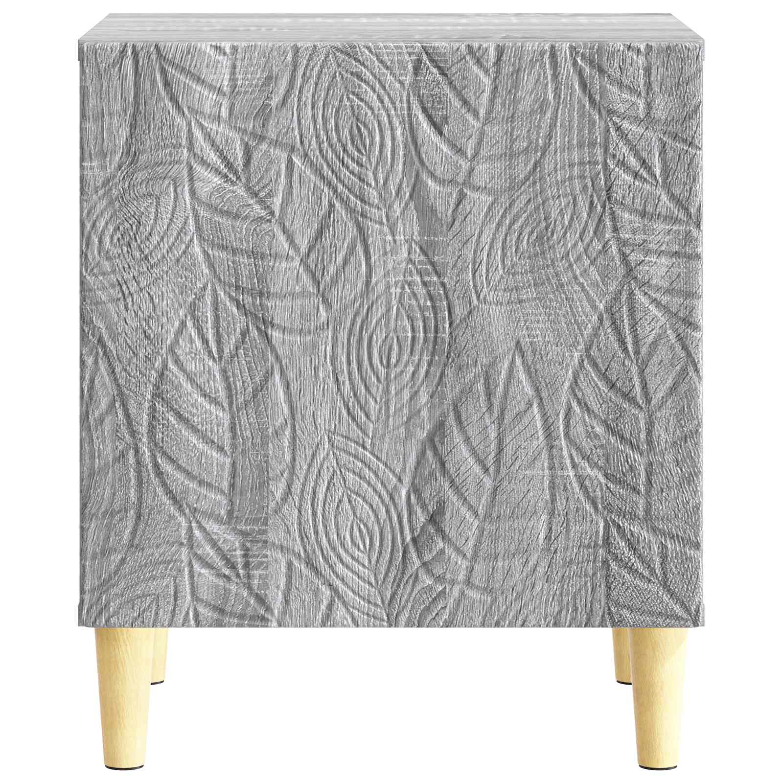 Nachtkastje Grijs Sonoma 43 x 34,5 x 50 cm Bewerkt hout – afbeelding 4