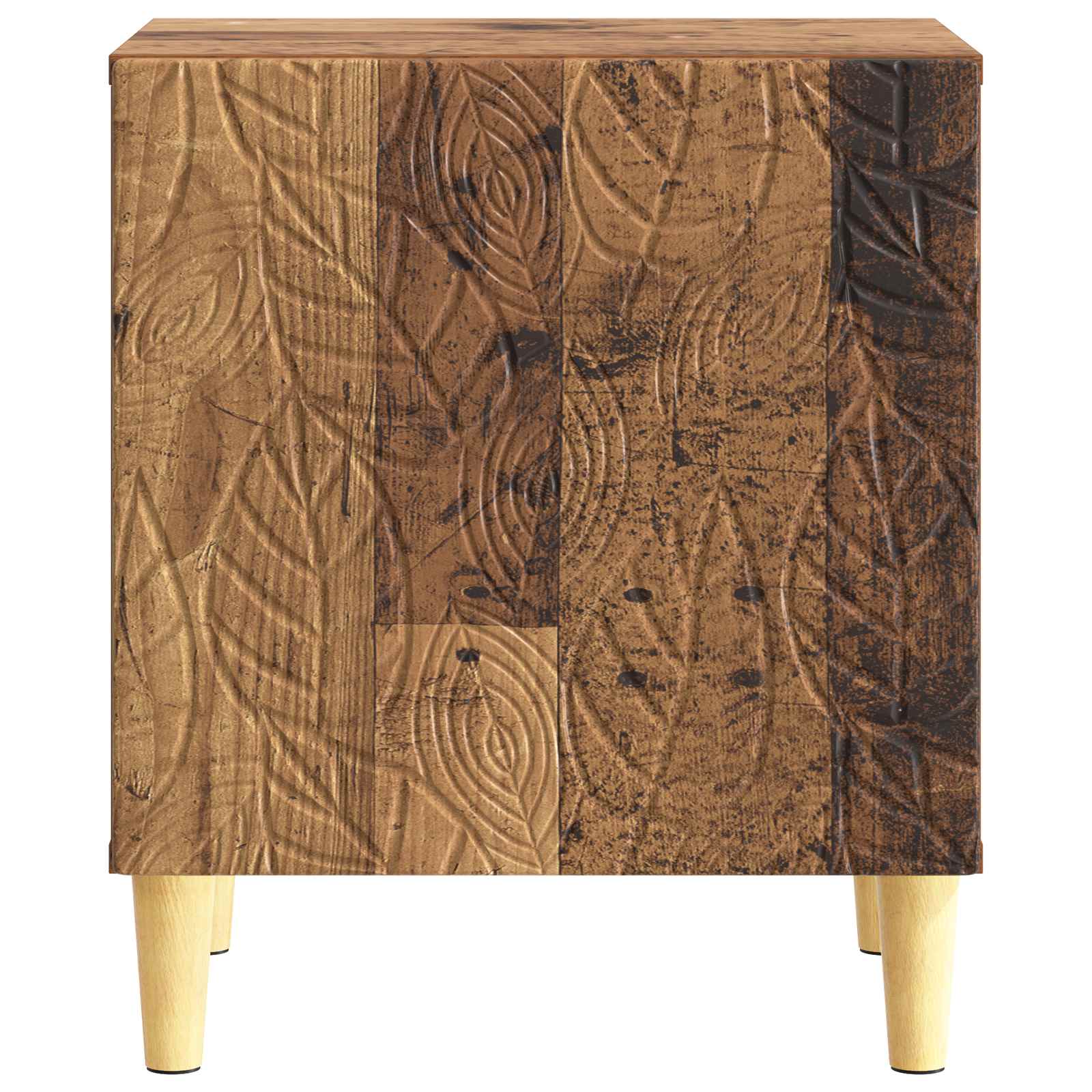 Nachtkastje 2 pcs Oud hout 43 x 34,5 x 50 cm Bewerkt hout – afbeelding 6