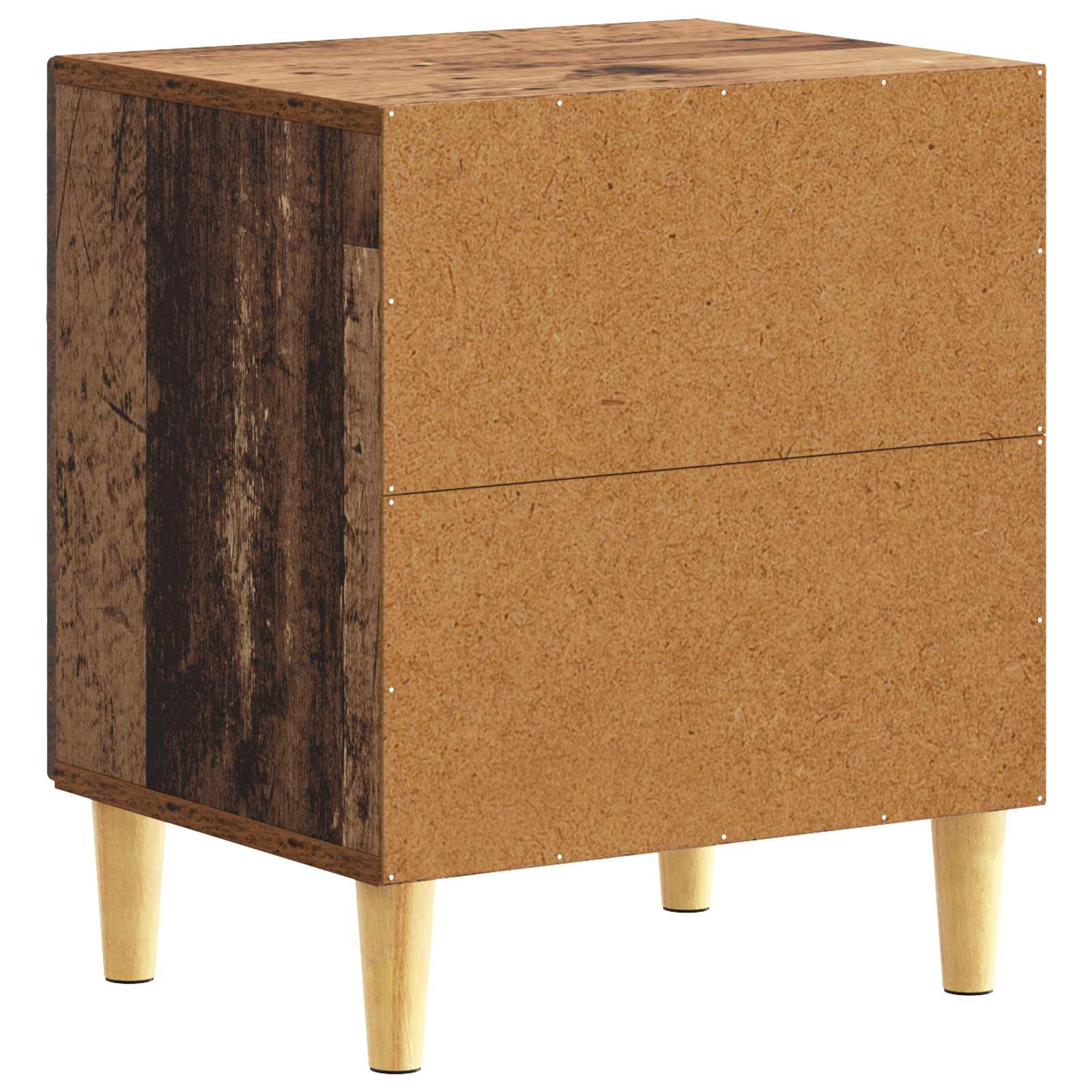 Nachtkastje 2 pcs Oud hout 43 x 34,5 x 50 cm Bewerkt hout – afbeelding 8