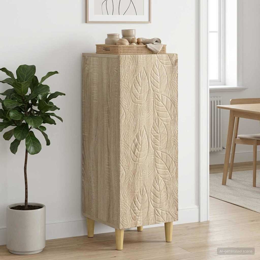 Dressoir Sonoma Eiken 33 x 34,5 x 90 cm Bewerkt hout