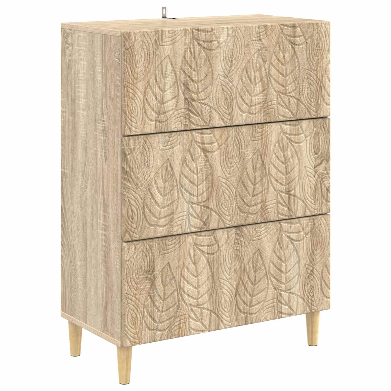 Ladenkast Sonoma Eiken 66 x 34,5 x 90 cm Bewerkt hout – afbeelding 2