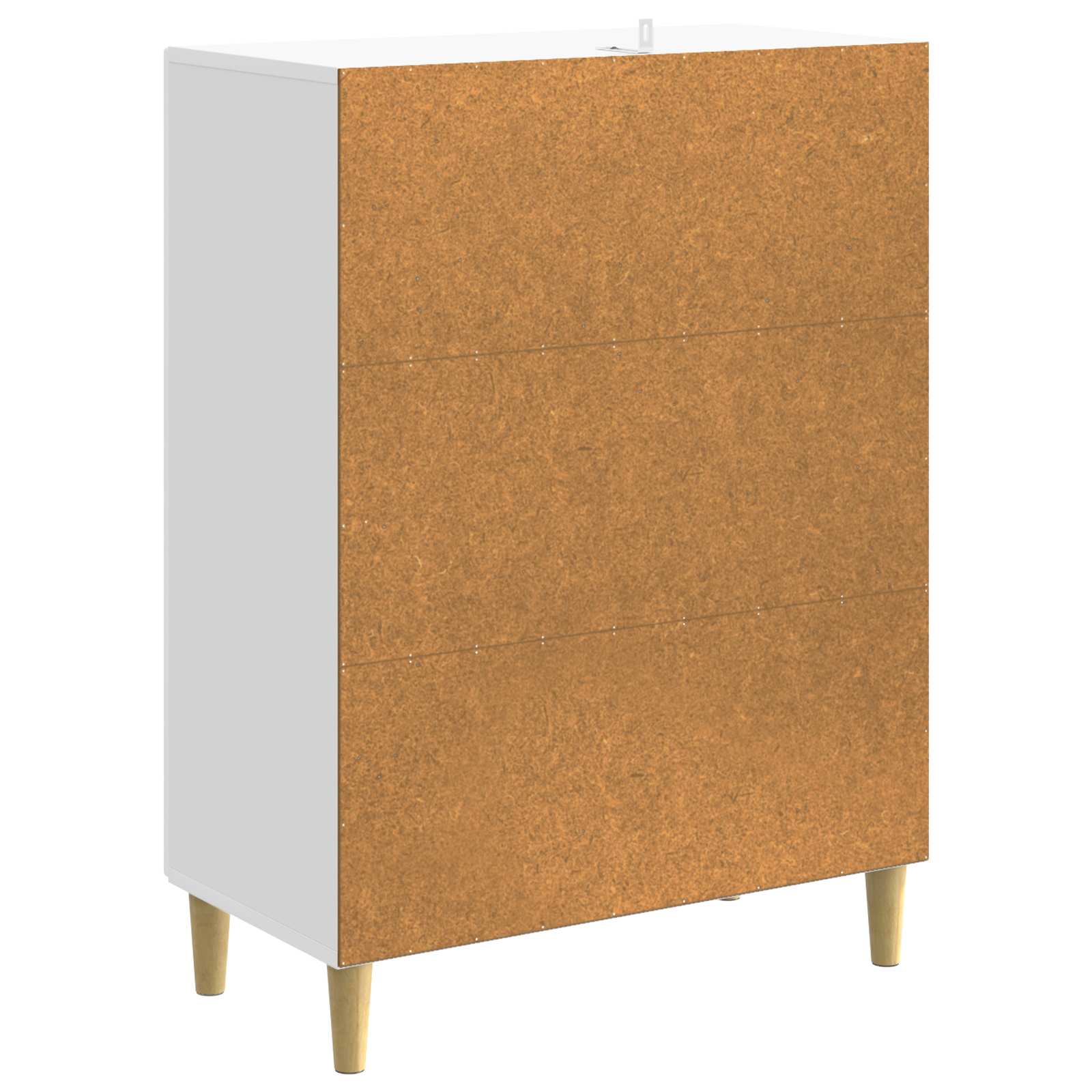 Ladenkast Hoogglans Wit 66 x 34,5 x 90 cm Bewerkt hout – afbeelding 7
