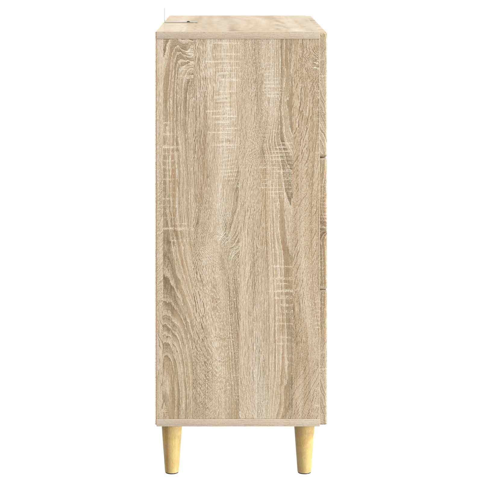 Ladenkast Sonoma Eiken 33 x 34,5 x 90 cm Bewerkt hout – afbeelding 6