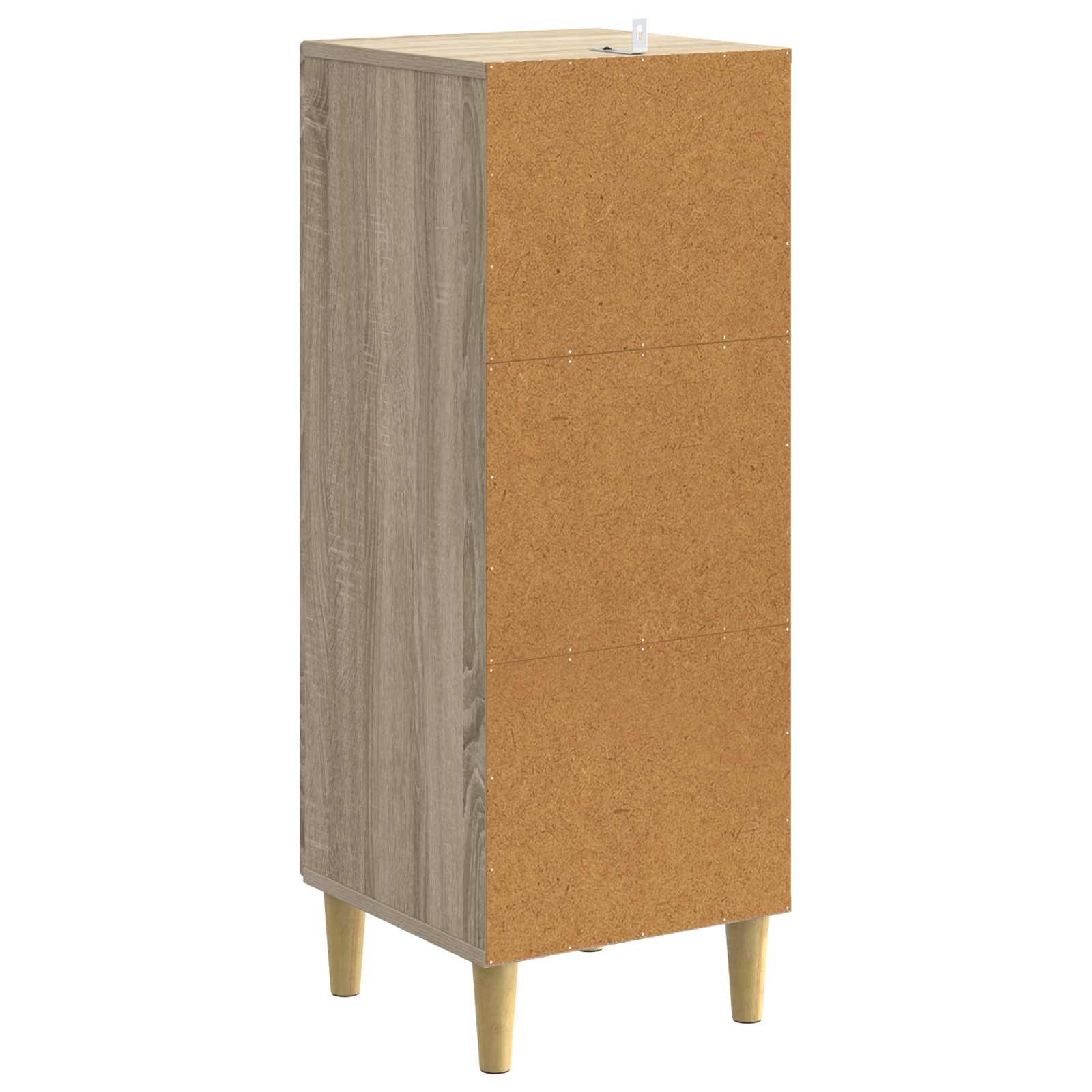 Ladenkast Sonoma Eiken 33 x 34,5 x 90 cm Bewerkt hout – afbeelding 7