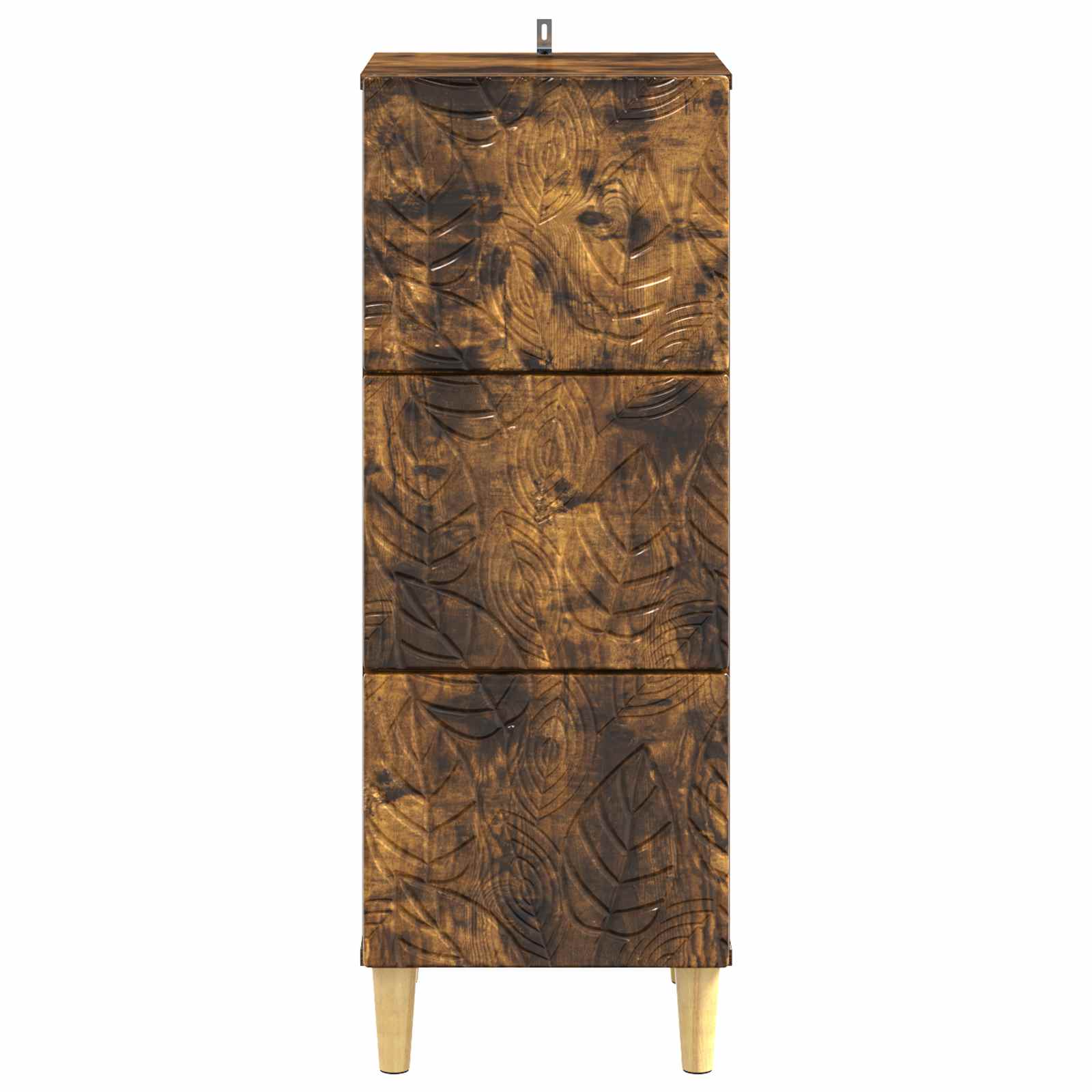 Ladenkast Gerookt eiken 33 x 34,5 x 90 cm Bewerkt hout – afbeelding 5