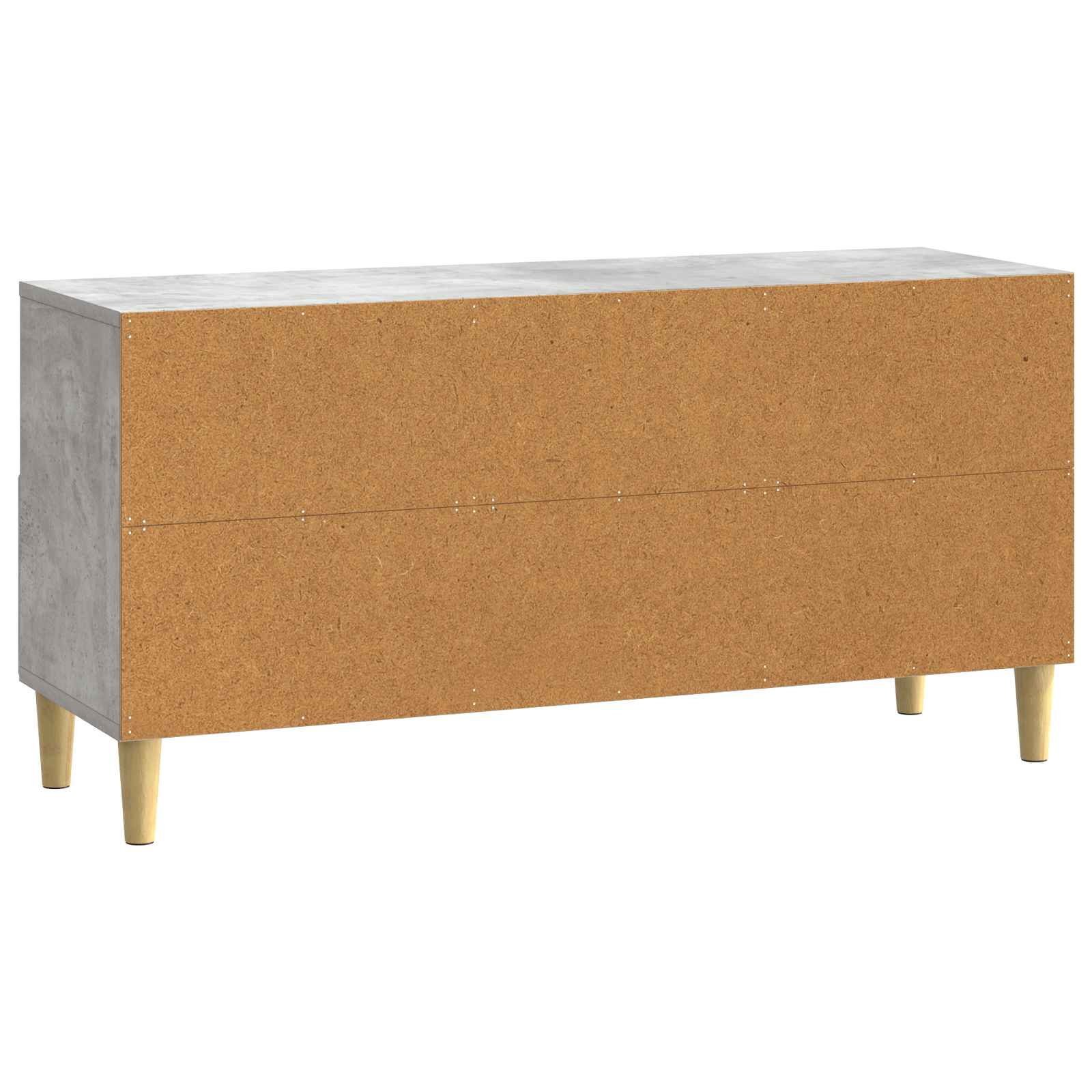 TV-kast 102 x 34,5 x 50 cm Betongrijs Bewerkt hout – afbeelding 7