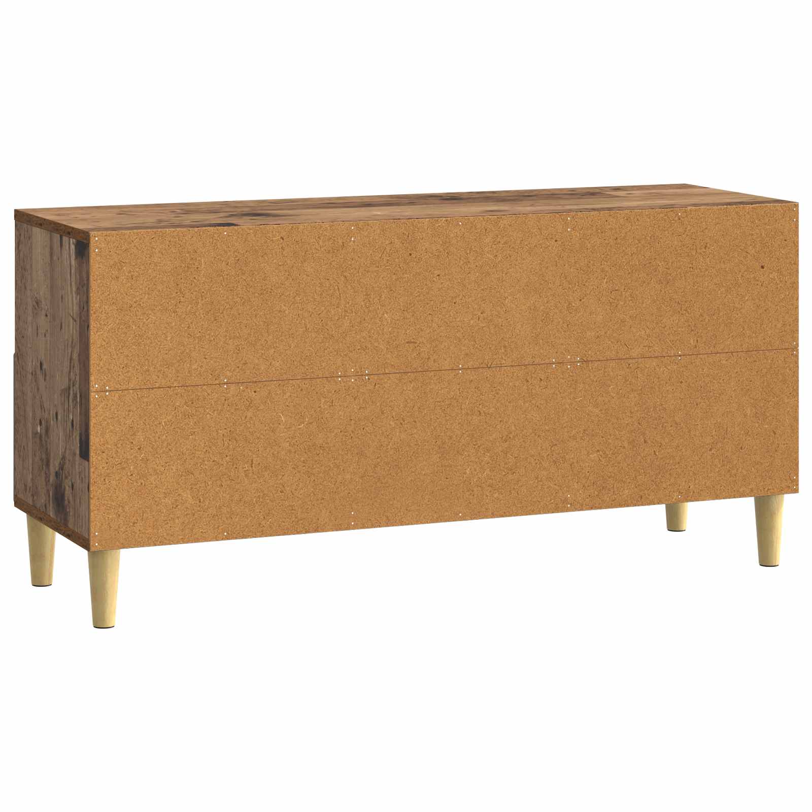 TV-kast 102 x 34,5 x 50 cm Oud hout Bewerkt hout – afbeelding 7