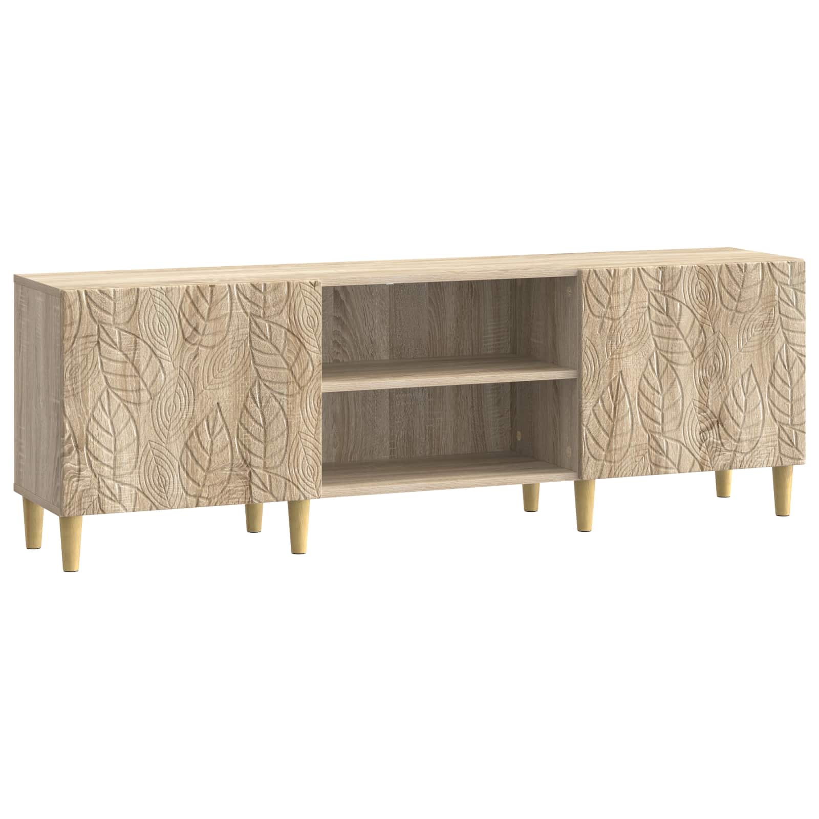 TV-kast 150 x 31 x 50 cm Sonoma Eiken Bewerkt hout – afbeelding 2