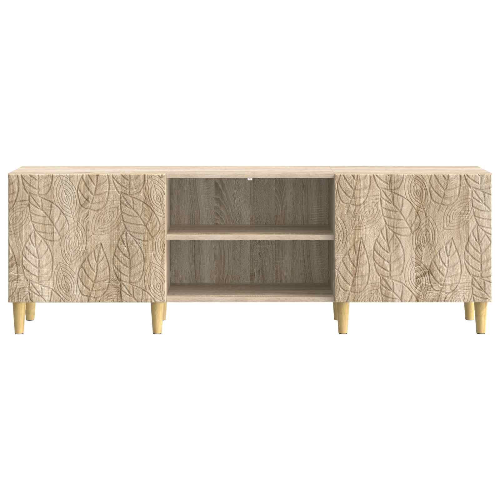 TV-kast 150 x 31 x 50 cm Sonoma Eiken Bewerkt hout – afbeelding 5