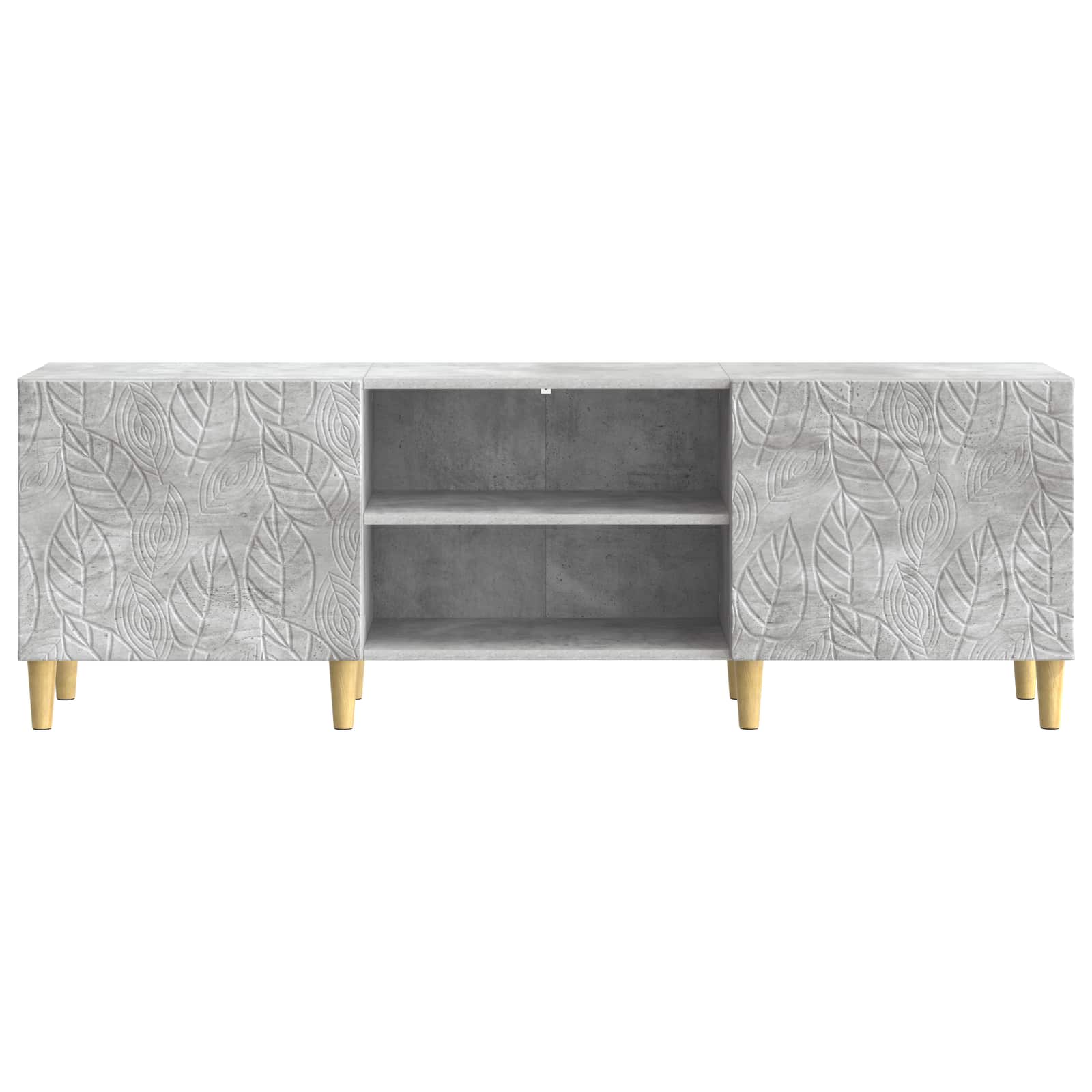 TV-kast 150 x 31 x 50 cm Betongrijs Bewerkt hout – afbeelding 5