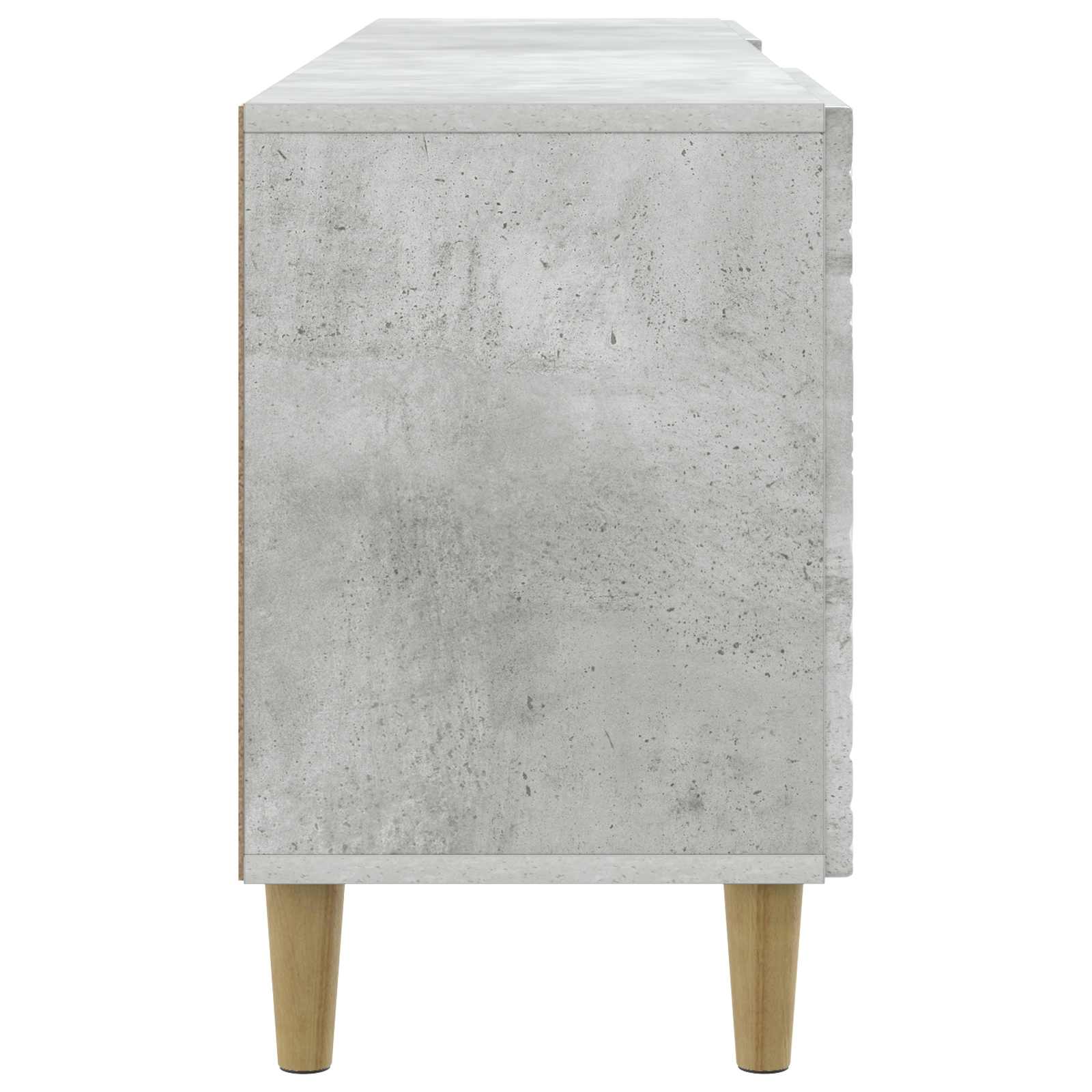 TV-kast 150 x 31 x 50 cm Betongrijs Bewerkt hout – afbeelding 6