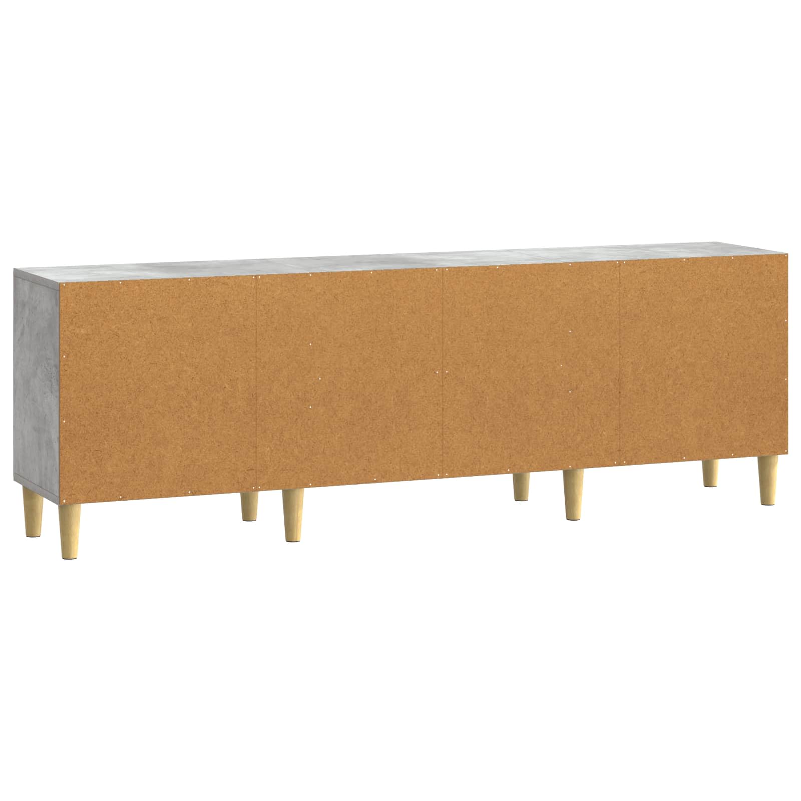 TV-kast 150 x 31 x 50 cm Betongrijs Bewerkt hout – afbeelding 7