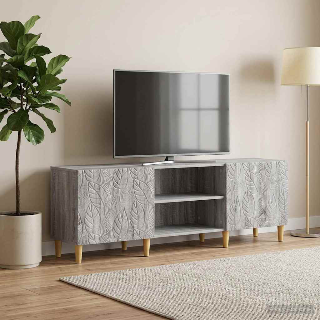 TV-kast 150 x 31 x 50 cm Grijs Sonoma Bewerkt hout – afbeelding 1
